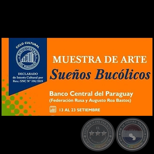 SUEÑOS BUCÓLICOS - Muestra de Arte - Viernes, 13 de Septiembre de 2019